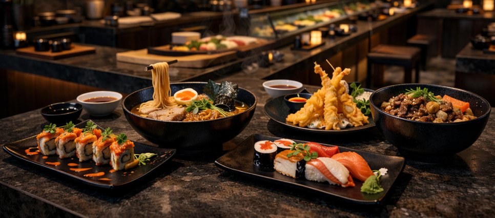 Populaire Japanse gerechten